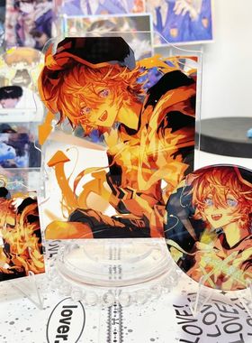 【幕醒森林】凹凸世界周边金立牌挂件钥匙扣吧唧徽章色纸画师授权