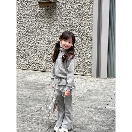 蝴蝶结刺绣套装NONOCHILD