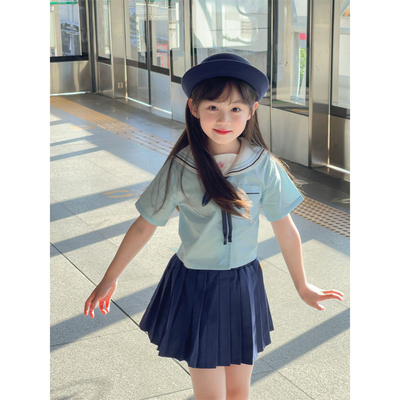 NONOCHILD女童学院风制服套装