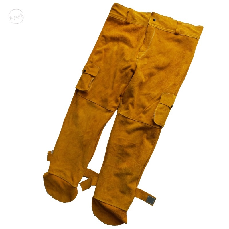 上衣工地宽松服电焊款衣服皮衣皮裤电力围裙春秋加厚焊工火花连体 Изображение 1 上衣工地宽松服电焊款衣服皮衣皮裤电力围裙春秋加厚焊工火花连体 Изображение 1