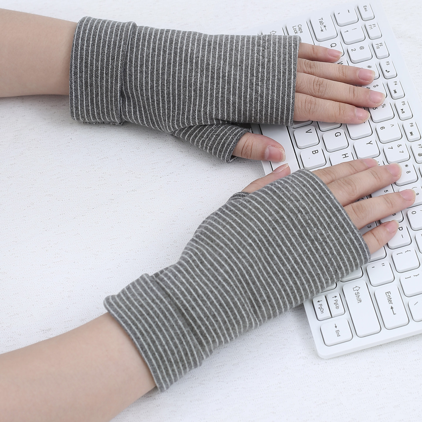 德绒半指手套男女冬季加绒加厚开车骑行写字办公连指触屏半截漏指,服饰配件/皮带/帽子/围巾,手套,淘宝优惠券,粉丝福利购,淘宝优惠卷