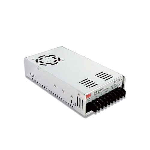 明纬开关电源SD-350D-5V12V24V48V单组输出内建EMI滤波电路现货