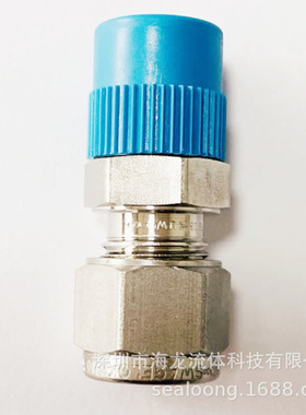 Swagelok世伟洛克316不锈钢卡套直通接头SS-10M0-1-4