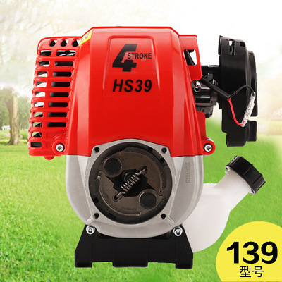 新款割草机格致动力四冲程小型家用汽油机开荒收割机