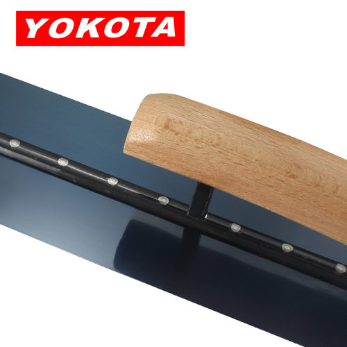 弯柄横田港式推刀腻子工具不锈钢抹泥刀批灰刀泥工抹子跨境trowel