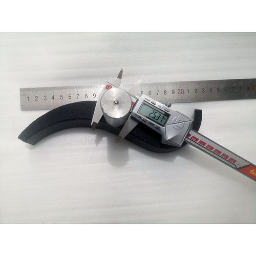 木工DIY车床车刀铸铁托刀架S弯210mm立柱直径25.4mm立柱长度66mm