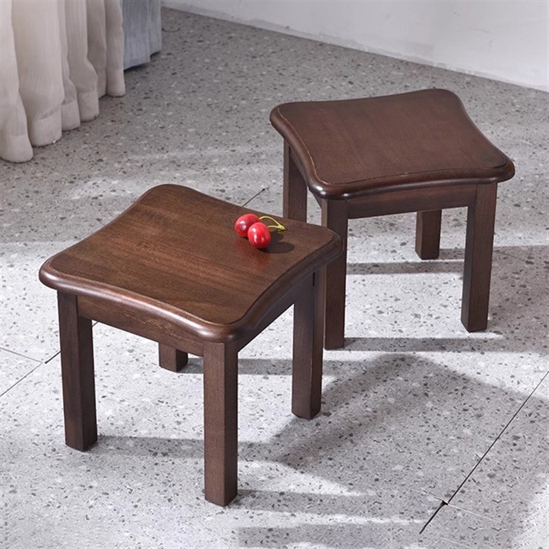 实木小凳子家用老式小木凳方凳矮凳圆凳客厅简约换鞋凳结实小板凳