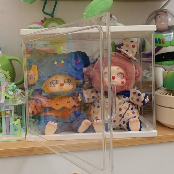 遇见cino毛绒盲盒收纳展示架公仔娃娃收纳神器玩偶摆件手办柜子大