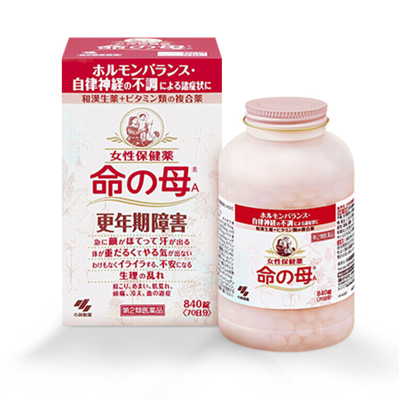 日本进口命母小林制药命之母改善调理女性更年期840粒命母