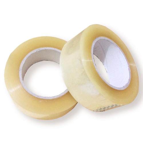 胶带透明45包装带5.5封箱胶大现货印字快递bopp黄色密封加厚