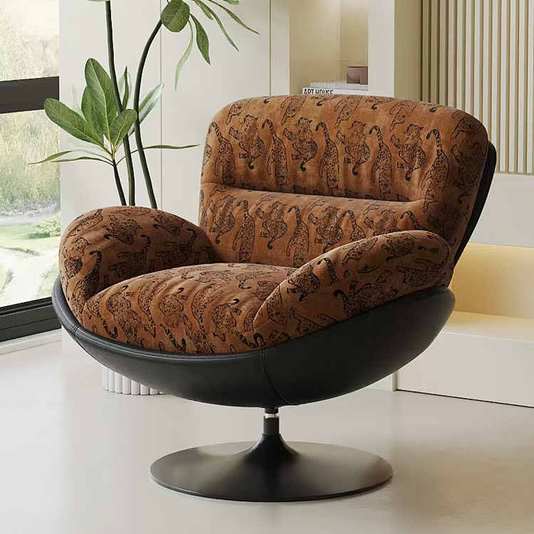 设计师款中古风蛋壳椅懒人沙发