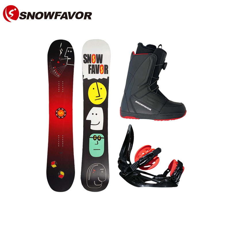 滑雪单板snowfavor单板套装