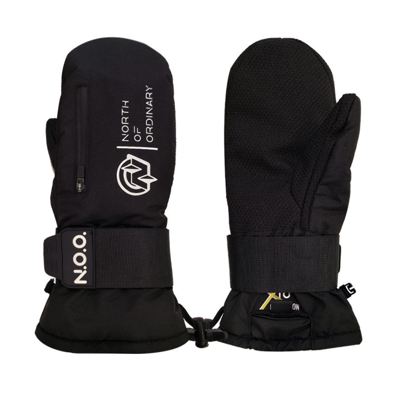 滑雪手套两指手套内置护掌