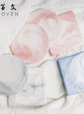 火漆垫板火漆蜡印章大理石纹垫板硅胶垫板盖印练习垫板盖印脱模纸