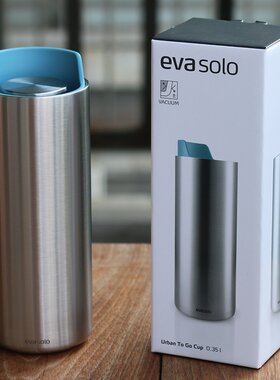 丹麦evasolo不锈钢保温杯 男女士便携时尚车载随行咖啡杯茶水杯