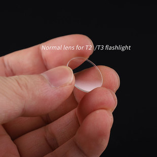Convoy T2 T3手电筒普通玻璃镜片，18*1.0mm