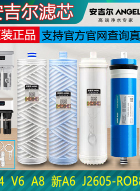 安吉尔净水器滤芯新A4/V6/A6/A8原装2305正品1205/J2605-ROB8/B60