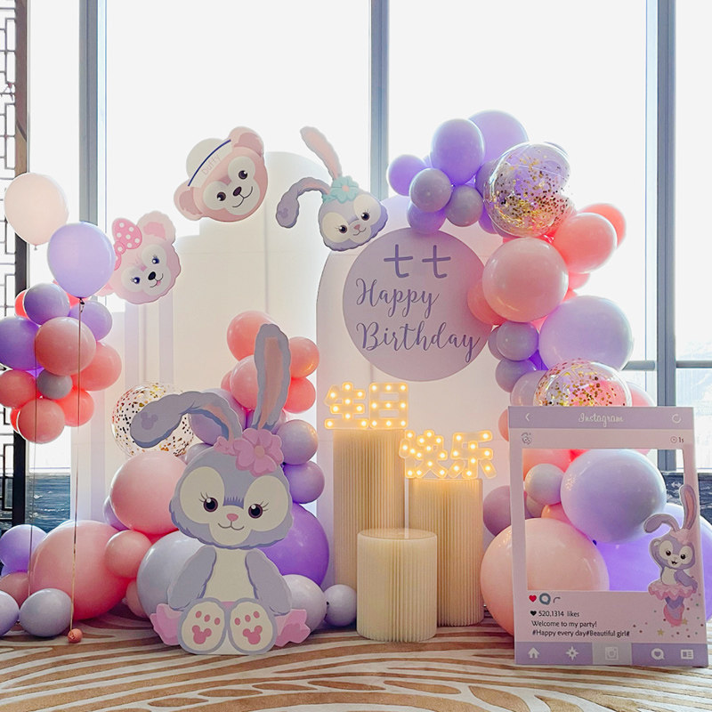 北京小红书ins马卡龙主题背景装饰场景布置女孩周岁生日派对儿童,节庆用品/礼品,装扮布置套餐,淘宝优惠券,粉丝福利购,淘宝优惠卷