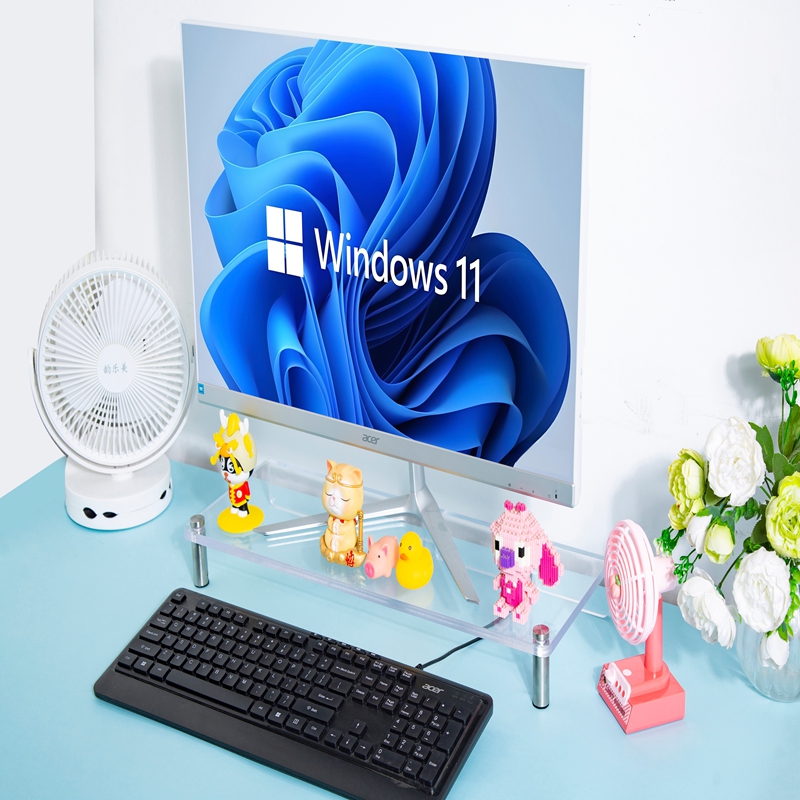 透明亚克力电脑桌面显示器增高架