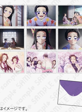 预售 鬼灭之刃 剧场版 无限城篇 蝴蝶忍的回忆 明信片s