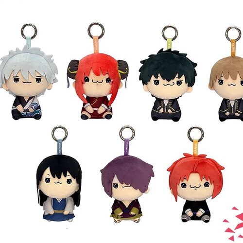 预订  银魂 MOCHIPICO Q版毛绒玩偶公仔挂件 W02602 周边