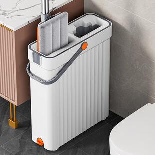 德国家用拖把平板清洁拖地客厅瓷砖平板拖带桶懒人免洗手大号拖把