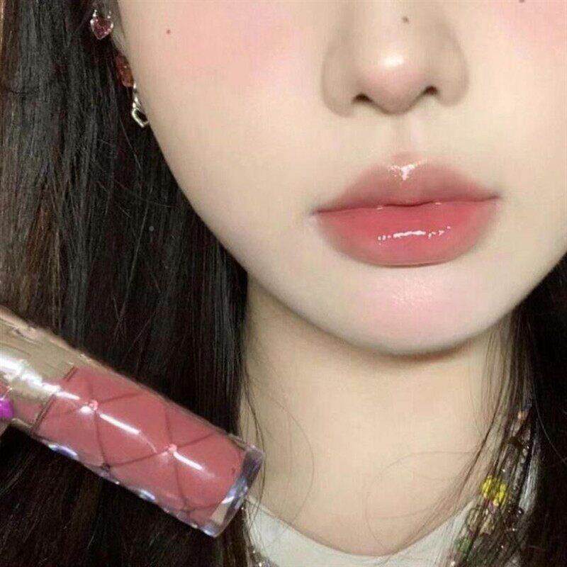 我愿称它面为纯欲之神!丰意盈蜜润唇釉口镜水光平价NMN红女滋润裸