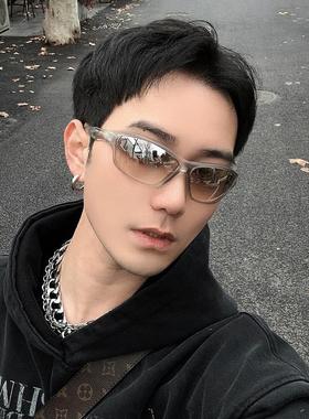 未来感骑行户外日夜两用男太阳眼镜女太阳眼镜运动欧美登山防风跑