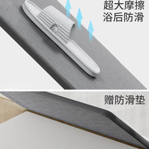 本进口硅藻滑泥吸水垫卫生间浴室板速干地垫防门口脚日垫入ZJ户门