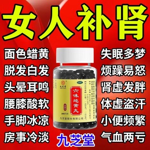补肾补气补血女xl 九芝堂六位六味地黄丸补肾滋阴补肾女士女人吃