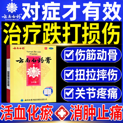 【云南白药】云南白药膏1贴*5袋/盒