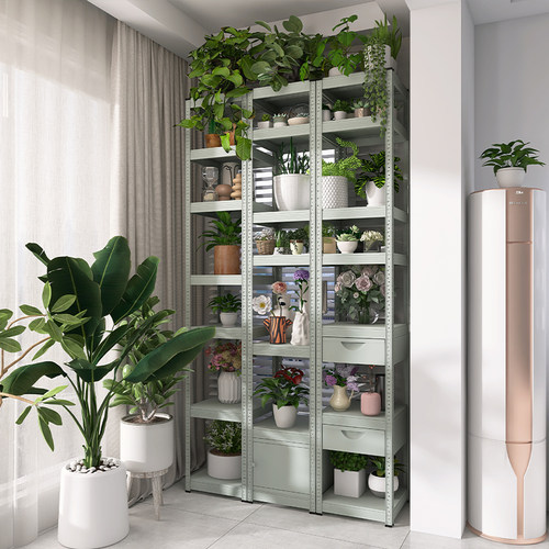 阳台置物架7层省空间收纳