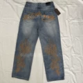 Blue Yellow Embroidery