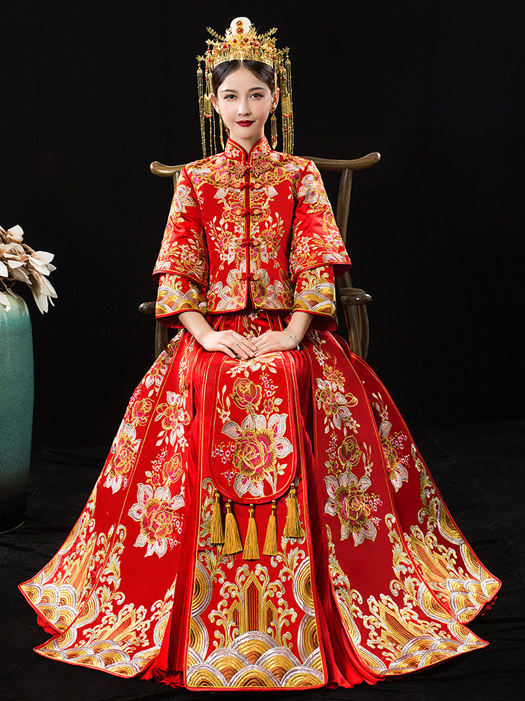 婚纱秀禾服,造型,通用_大山谷图库