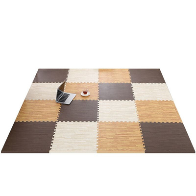 Soundproof floor mat for whole house household wood grain