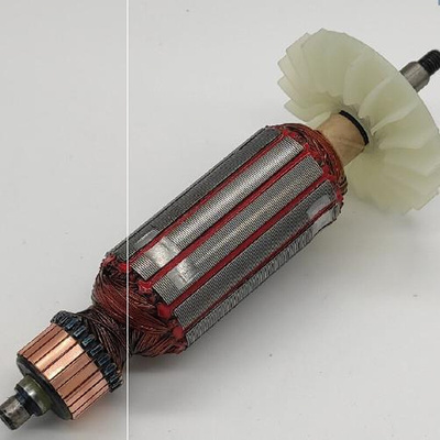 小锒头角磨机磨光机电动机手持配件砂轮机切割电动多功能打磨转