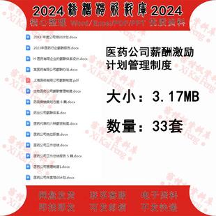 医药公司薪酬激励计划管理制度医药行业薪酬报告销售绩效工资考核
