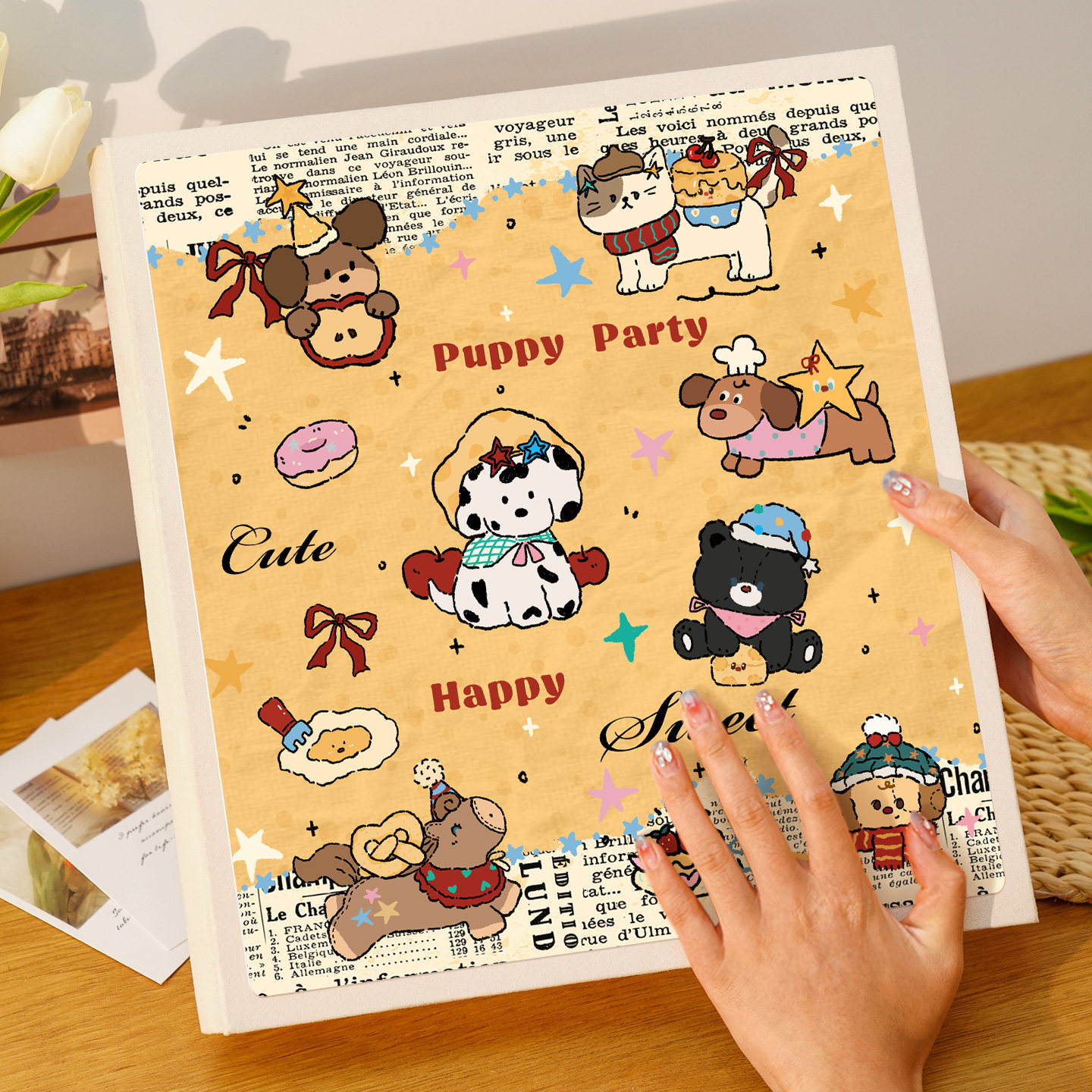 插页式相册本大容量卡通风