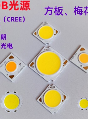 COB光源LED灯珠射灯光源筒灯灯芯灯具配件