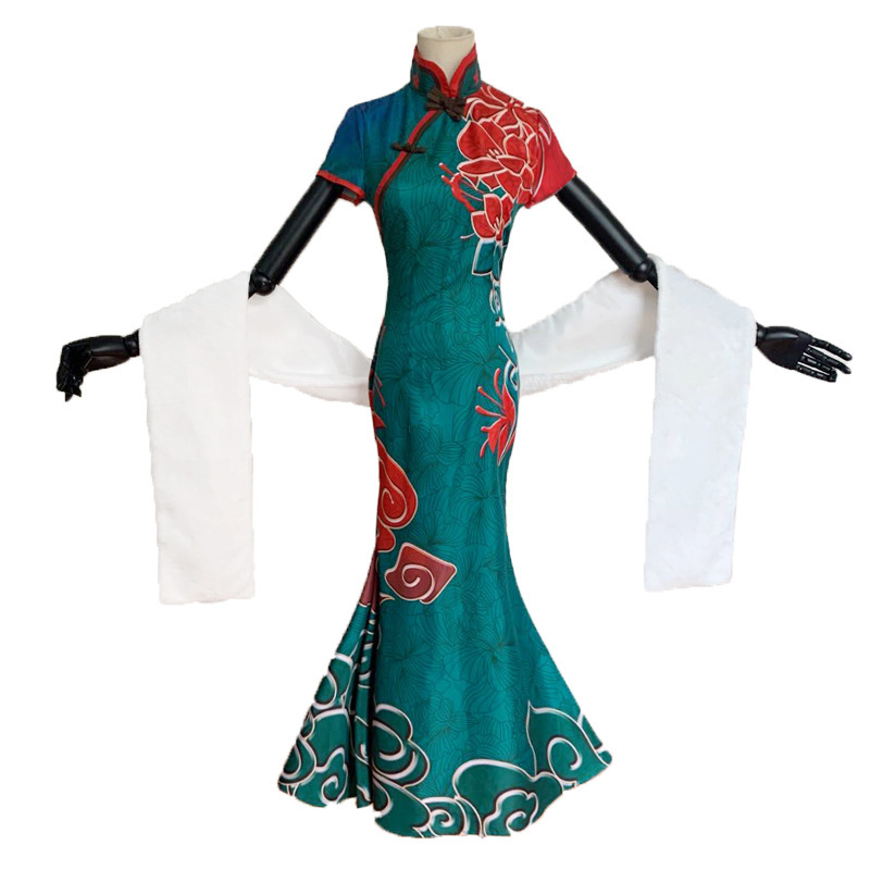 第五人格红蝶十三娘cos服 女款旗袍cosplay动漫服装工厂自营现货