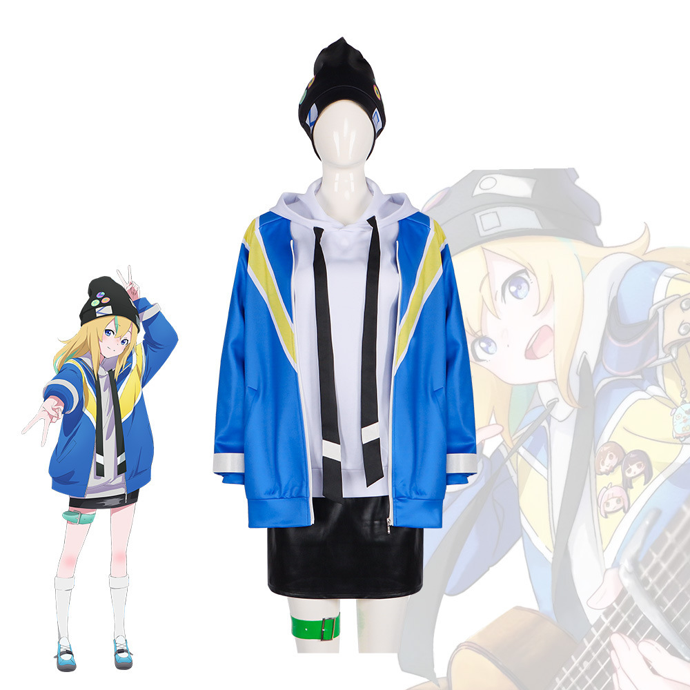 夜晚的水母不会游泳cos服山之内华音cosplay二次元动漫卫衣外套