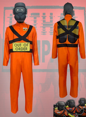 跨境新品游戏Lethal Company同款cosplay服装舞台表演致命公司