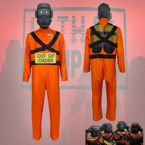 跨境新品游戏Lethal Company同款cosplay服装舞台表演致命公司