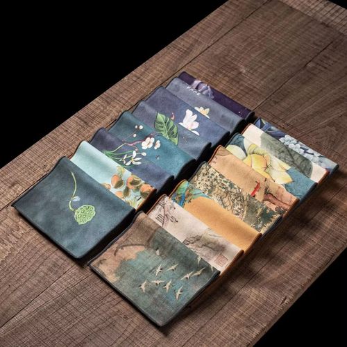 加厚长绒吸水茶巾麂皮绒茶桌抹布