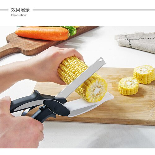 现货速发Kitche sciors mjulti-fuctio ss ho detachable foo