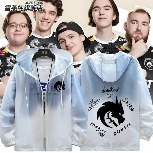 TeamSpirit战队TS绿龙防晒衣