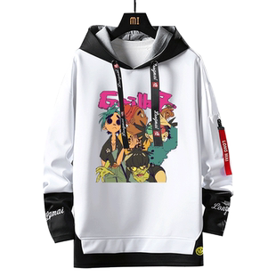 街头霸王Gorillaz乐队动漫卡通联名周边卫衣男女休闲外套潮流衣服