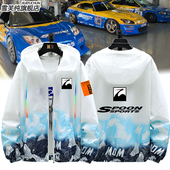 spoon仙鹤改装 车厂sponrt飞度GD思域超薄防晒服男女防晒衣服外套