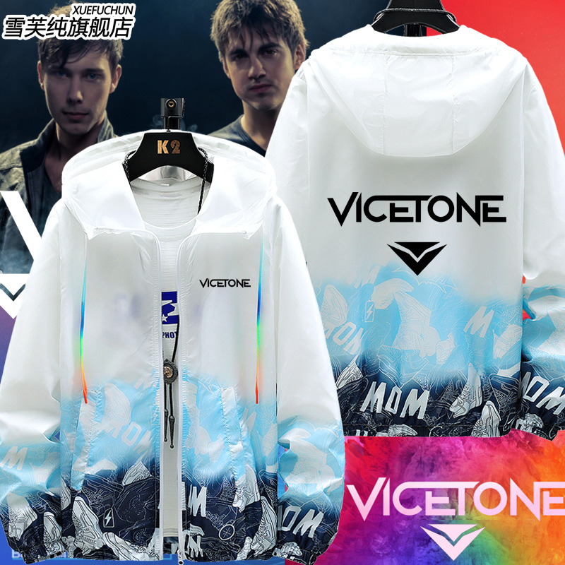 DJ电音Vicetone周边音乐节摇滚印