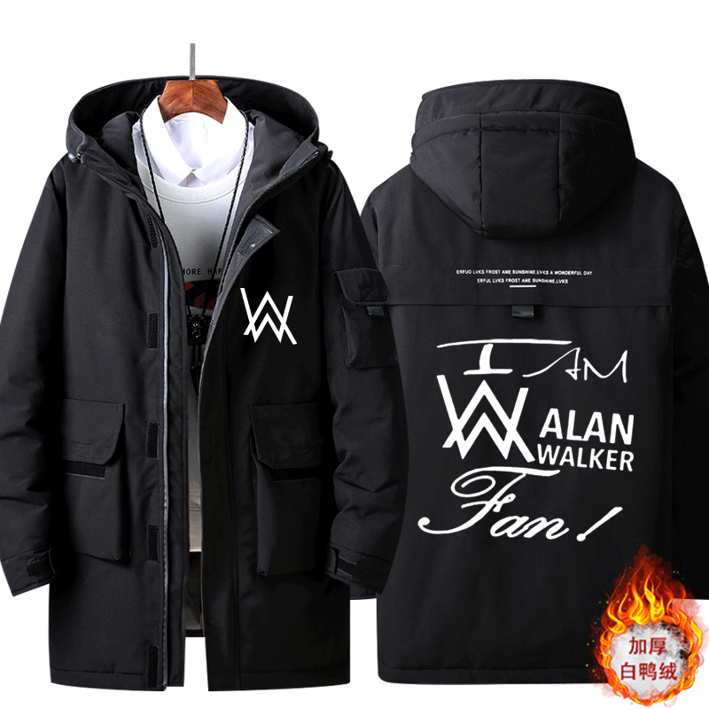 AlanWalker艾伦沃克faded同款羽绒服男女休闲棉服加厚外套潮上衣